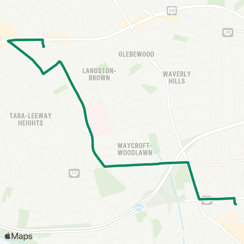 ART Ballston-Virginia Hosp - Langston map