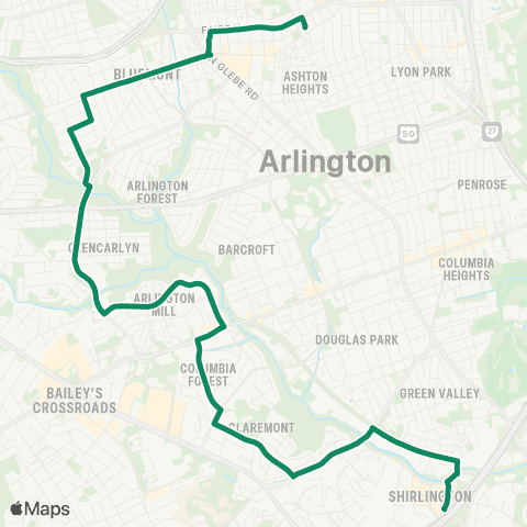 ART Shirlingtn-Ballstn-Virginia Sq map