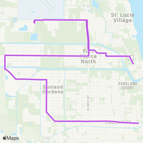 ART North Fort Pierce Residential map