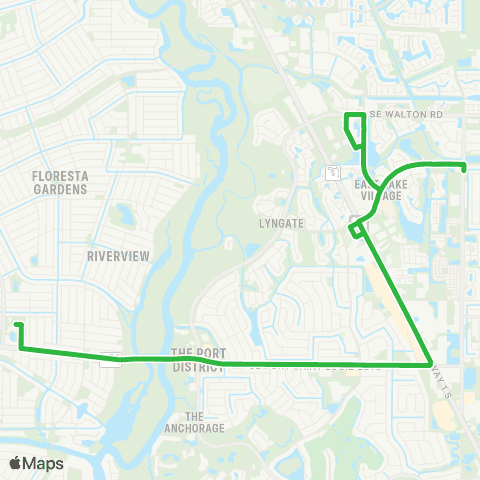 ART City of Port St. Lucie map