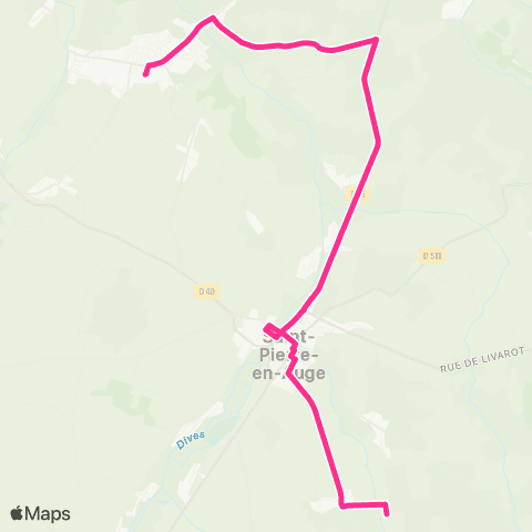 Astrobus Mézidon-Canon - Lycée Robillard map