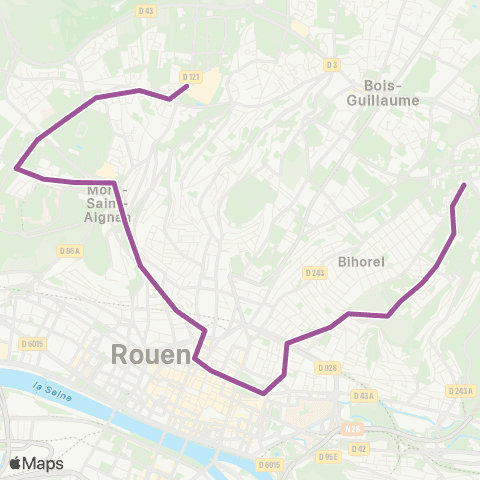 FAST Ctre comm. de la Vatine <> Tamarelle map