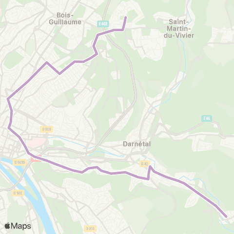 Astuce Le Chapître <> Mairie de St-Aubin-Épinay map