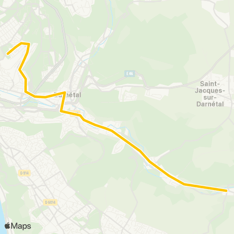 Astuce Scolaires Épinay <> Lycée Flaubert map