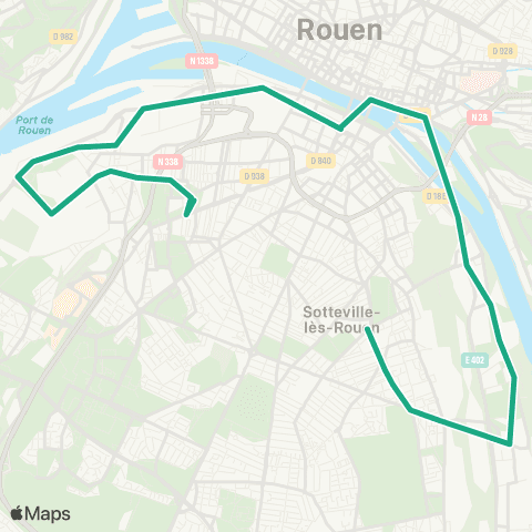 Astuce François Truffaut <> Hôtel de ville de Sotteville map