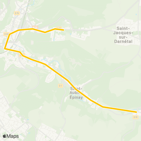 Astuce Scolaires Épinay <> Collège Rousseau map