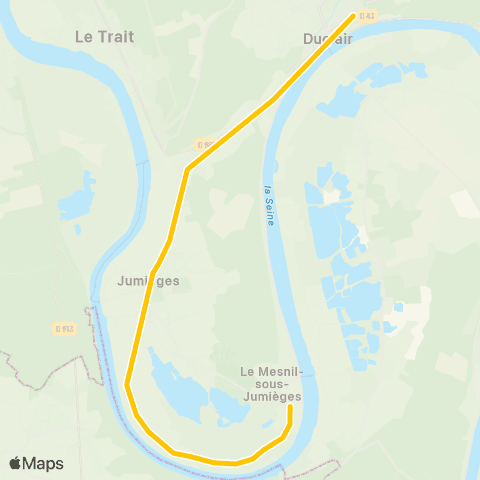 Astuce Scolaires Rue St-Jean <> Collège Gustave Flaubert map