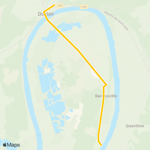 Astuce Scolaires Calumet <> Collège Gustave Flaubert map