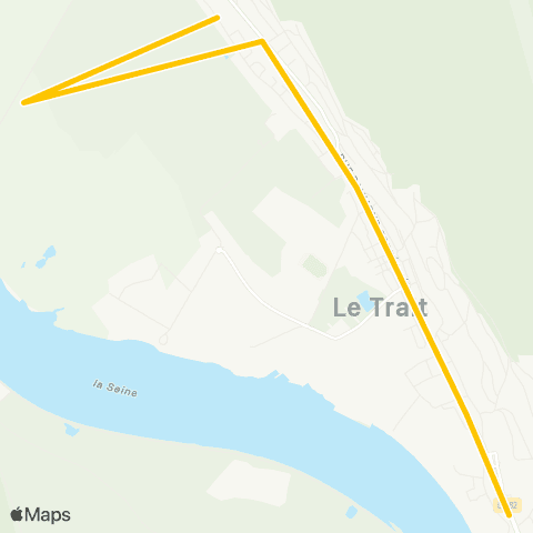 Astuce Scolaires Église du Trait <> École Maupassant map