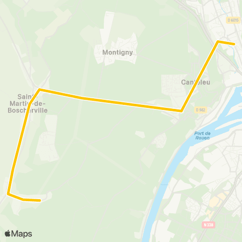 Astuce Scolaires Le Genetey / Roumardière <> Collège le Cèdre / Collège Ste-Marie map