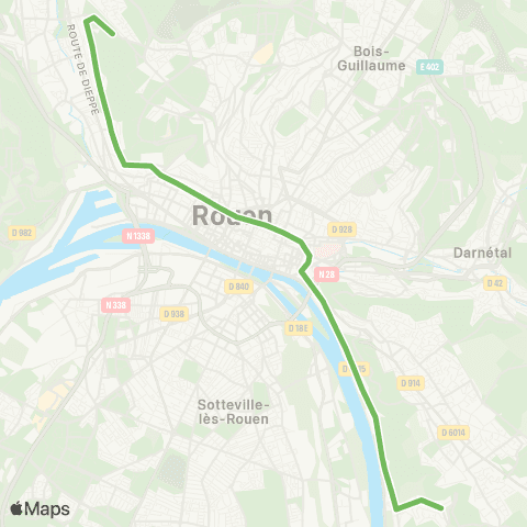 Astuce Collège Jules Verne <> Grand Val map