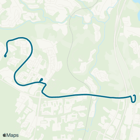 AtB Flatåsen - Tonstad map
