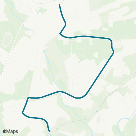 AtB Buenget - Hallset - Munkvoll map