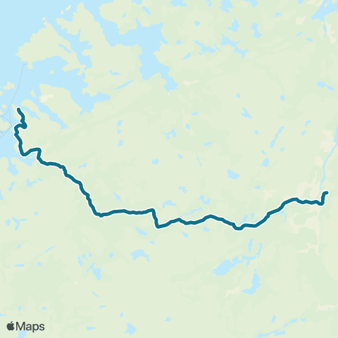 AtB Osen - Sjøåsen map