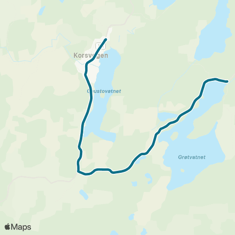 AtB Eid Skole - Brokalykkja map