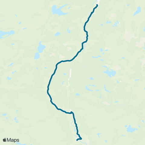AtB Meldal - Storås - Orkanger map
