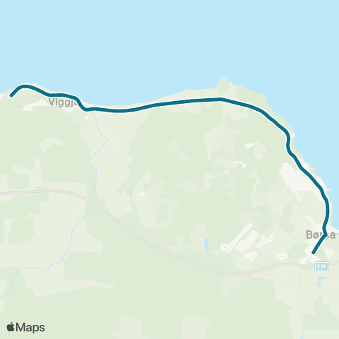 AtB Viggja - Børsa map