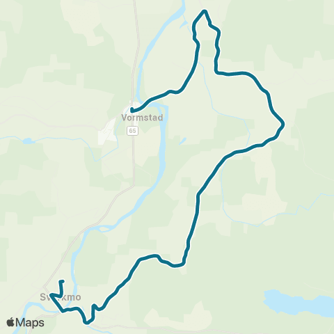 AtB Årlivoll - Monsetjåren map