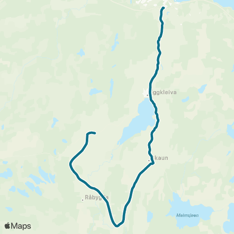 AtB Skaun - Børsa map