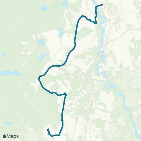 AtB Lundåsen - Kattem - Heimdal - Flatåsen - Byåsen - St. Olavs Hospital map
