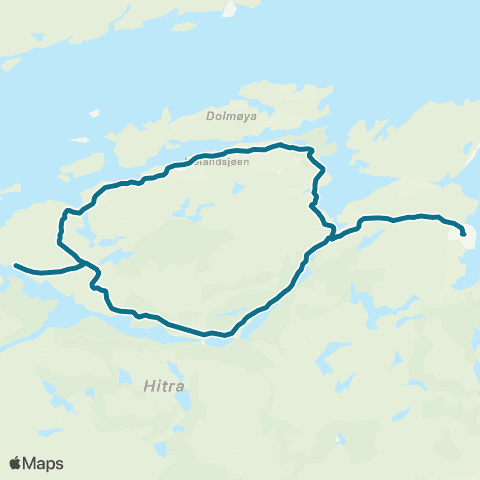 AtB Fillan - Barman - Strøm / Knutsh map