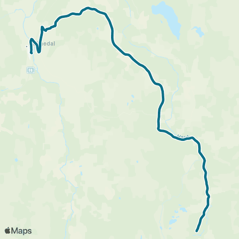 AtB Soknedal - Heggvoll - (Hage) map
