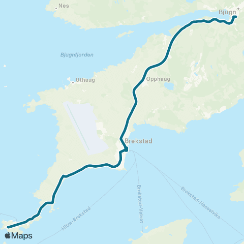 AtB Brekstad - Garten map