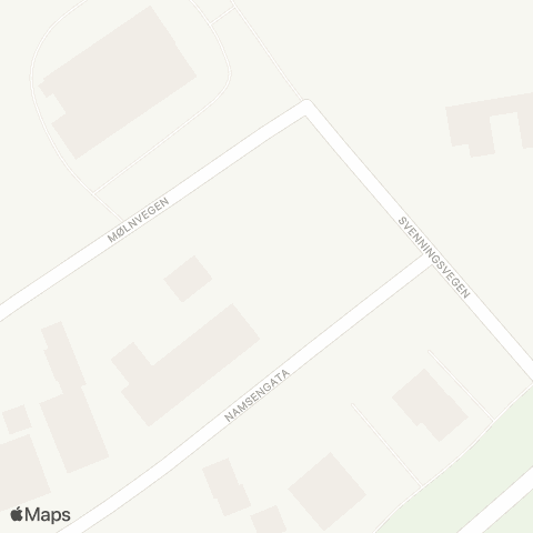 AtB Fleksibel Region Overhalla map