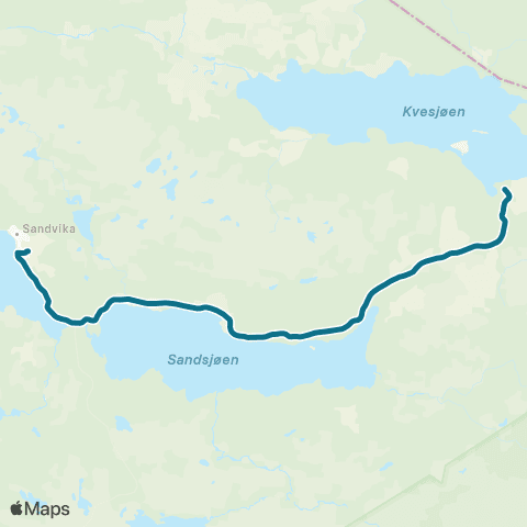 AtB Murumoen - Sandvika map