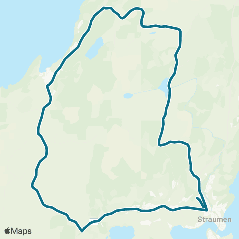 AtB Oksål > Vist > Akset map