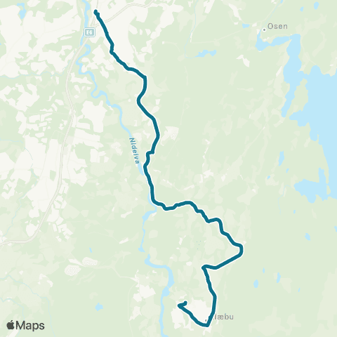 AtB Lerkendal - Bostad - Klæbu map