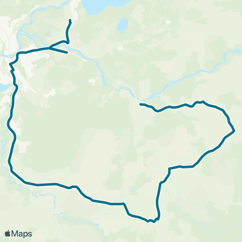 AtB Steinkjer - Ogndal map