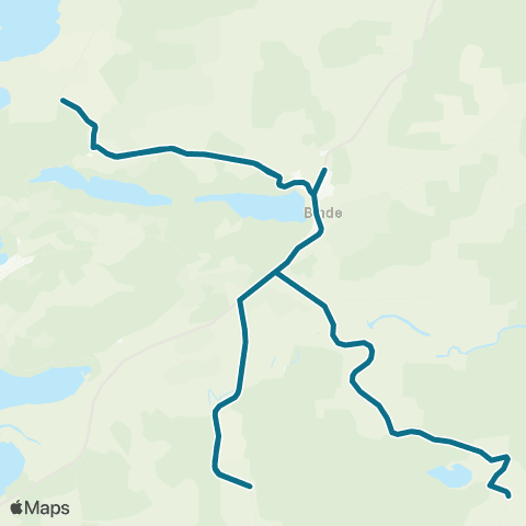 AtB Finstad - Reitan - Binde map