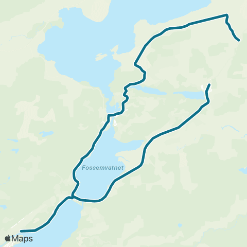 AtB Utgård - Binde map