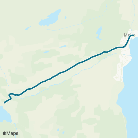 AtB Malm Skole - Holden map
