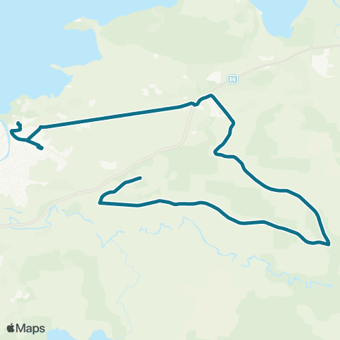 AtB Mule - Okkenhaug map