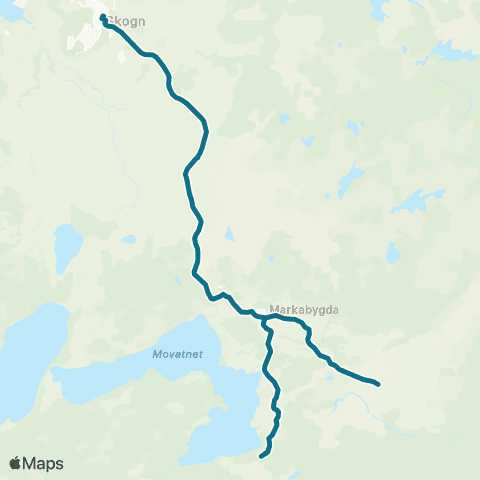 AtB Markabygda - Gruslina - Markab map