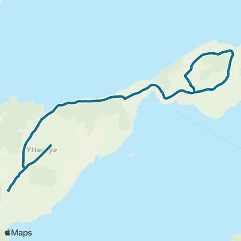 AtB Hokstad - Ytterøy Skole map
