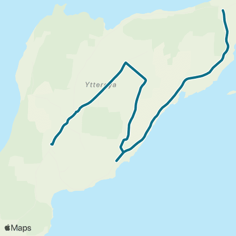 AtB Forberg - Ytterøy Skole map