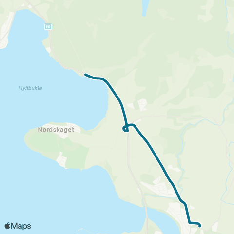 AtB Bjørga - Verdalsøra Barneskole map