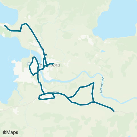 AtB Verdalsøra Skole - Vinne map
