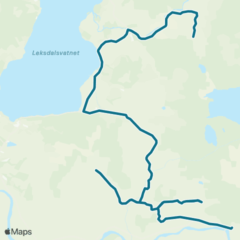 AtB Leksdal > Stiklestad Skole > Vuku Skole map