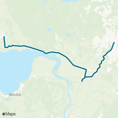 AtB Heimdal - Klett - Spongdal map