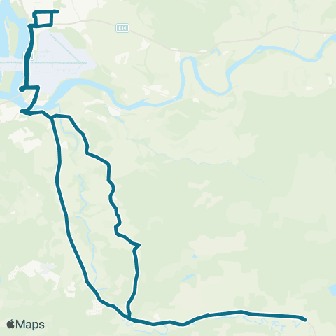 AtB Lånke Skole - Eidum / Geving / Hell map