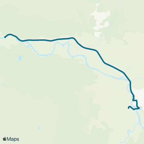 AtB Gudå - Meråker map