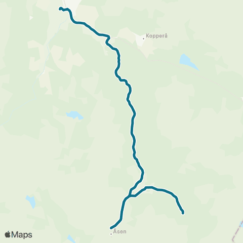 AtB Kluksdal - Meråker map