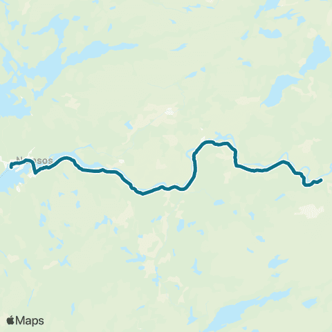 AtB Namsos - Vibstad - Øysletta map