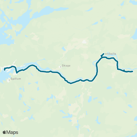 AtB Sandmo - Obus - Øysletta map