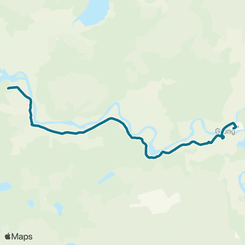 AtB Øyheim - Grong map