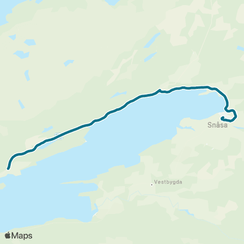 AtB Snåsa - Hammer map